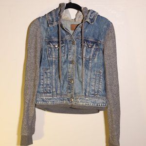 American Eagle Women's Jean Hoodie